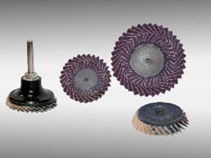 Aluminum Oxide Roloc Dish Flexi Mini Flap Discs