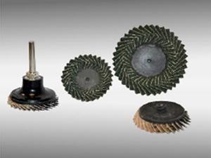 Zirconium Oxide Roloc Dish Flexi Mini Flap Discs