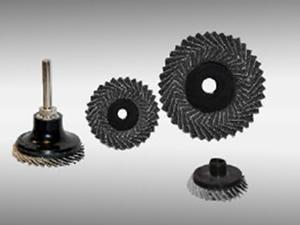 Silicon Carbide Roloc Dish Mini Flap Discs